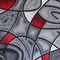 Flash Furniture Red 6' x 9' Abstract Design Accent Area Rug ACD-RGTRZ860-69-RD-GG - alternate 3